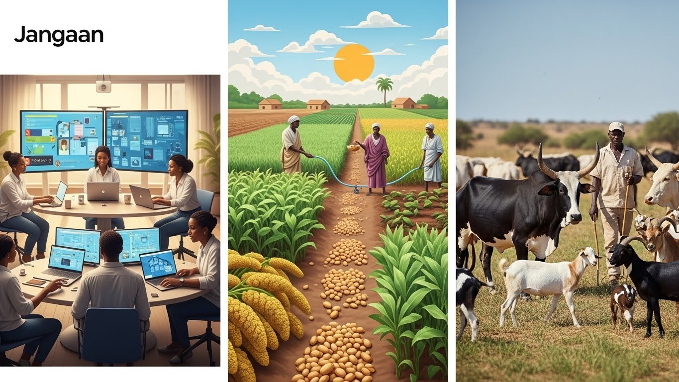 Pourquoi Jangaan investit à la fois dans la technologie, l’agriculture et l’élevage au Sénégal